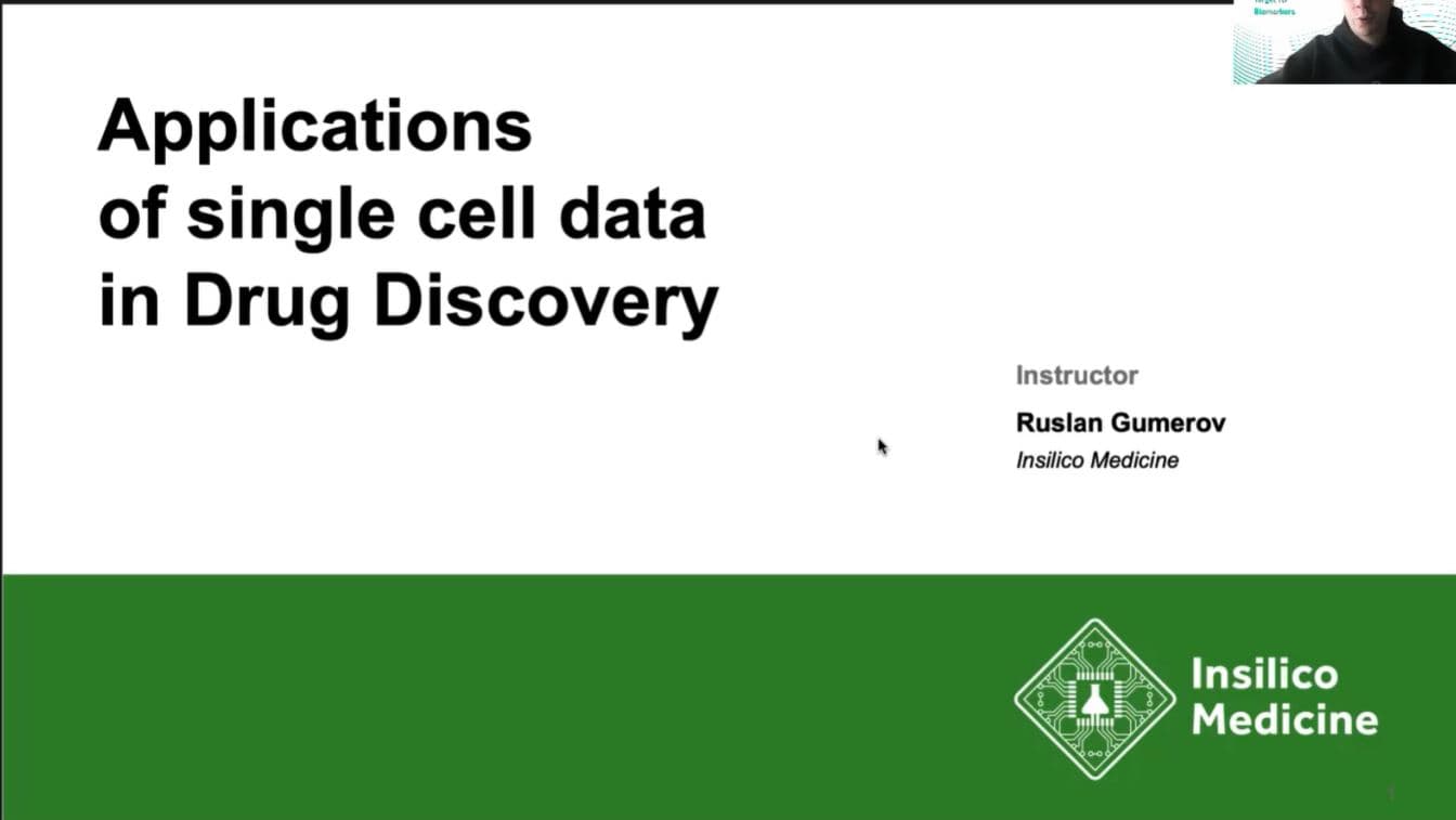 Applications of single cell data in drug discovery (9:55)