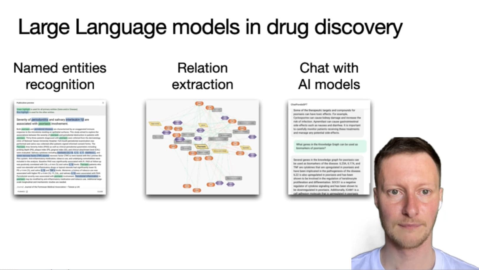Large language models in drug discovery (2:41)