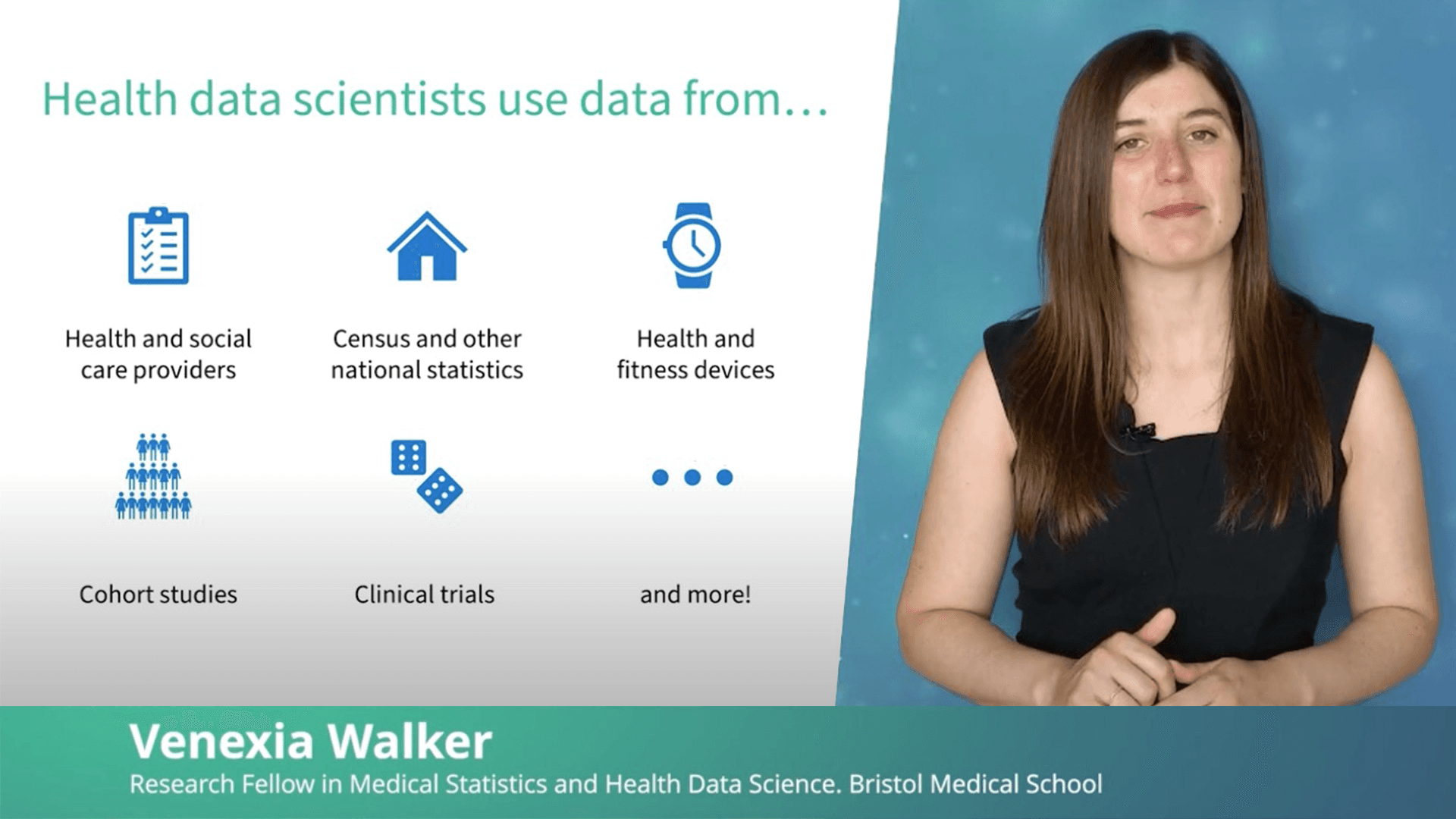 What data do health data scientists use? (08:16)