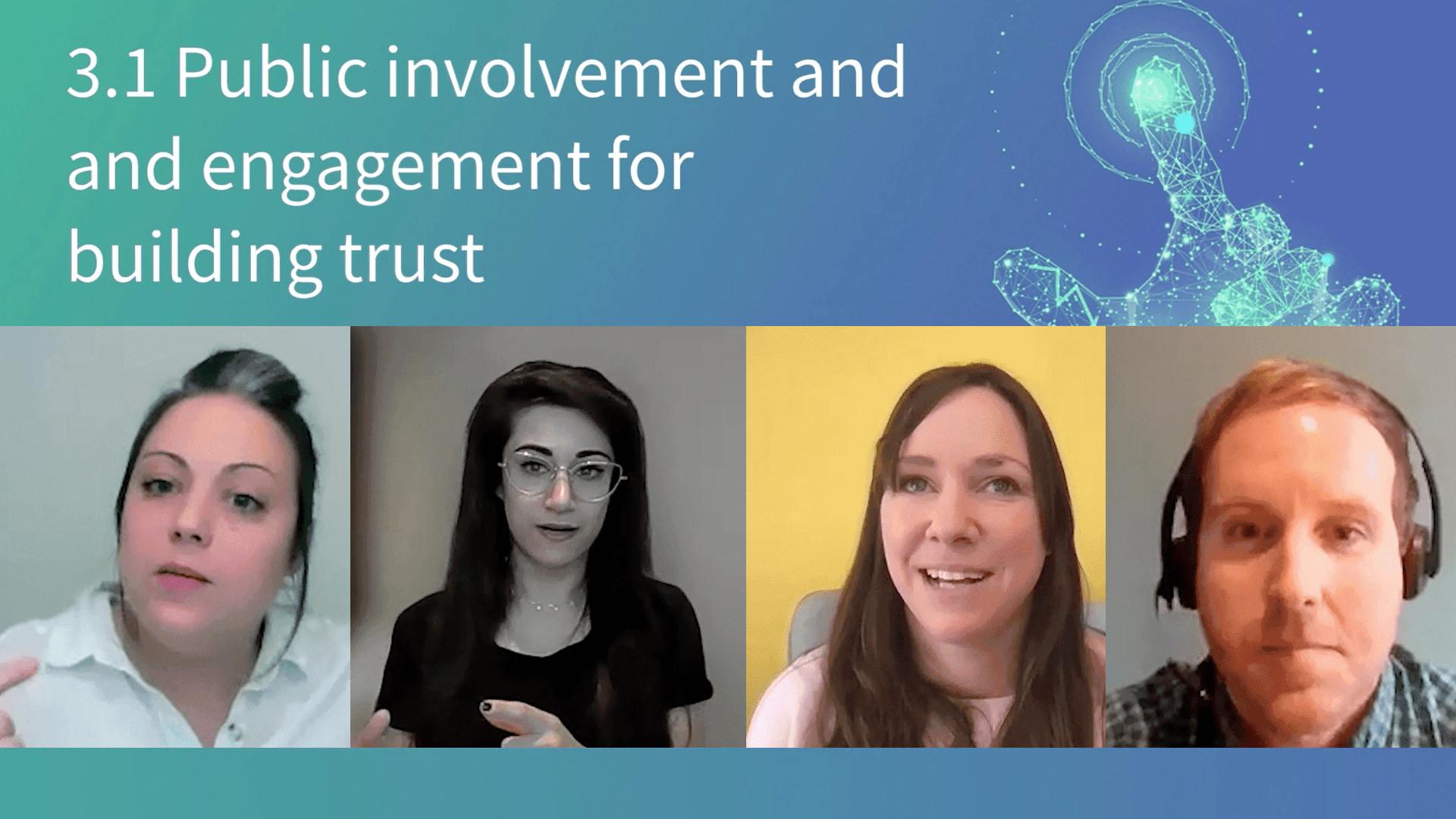 Public involvement and engagement for building public trust (7:10)