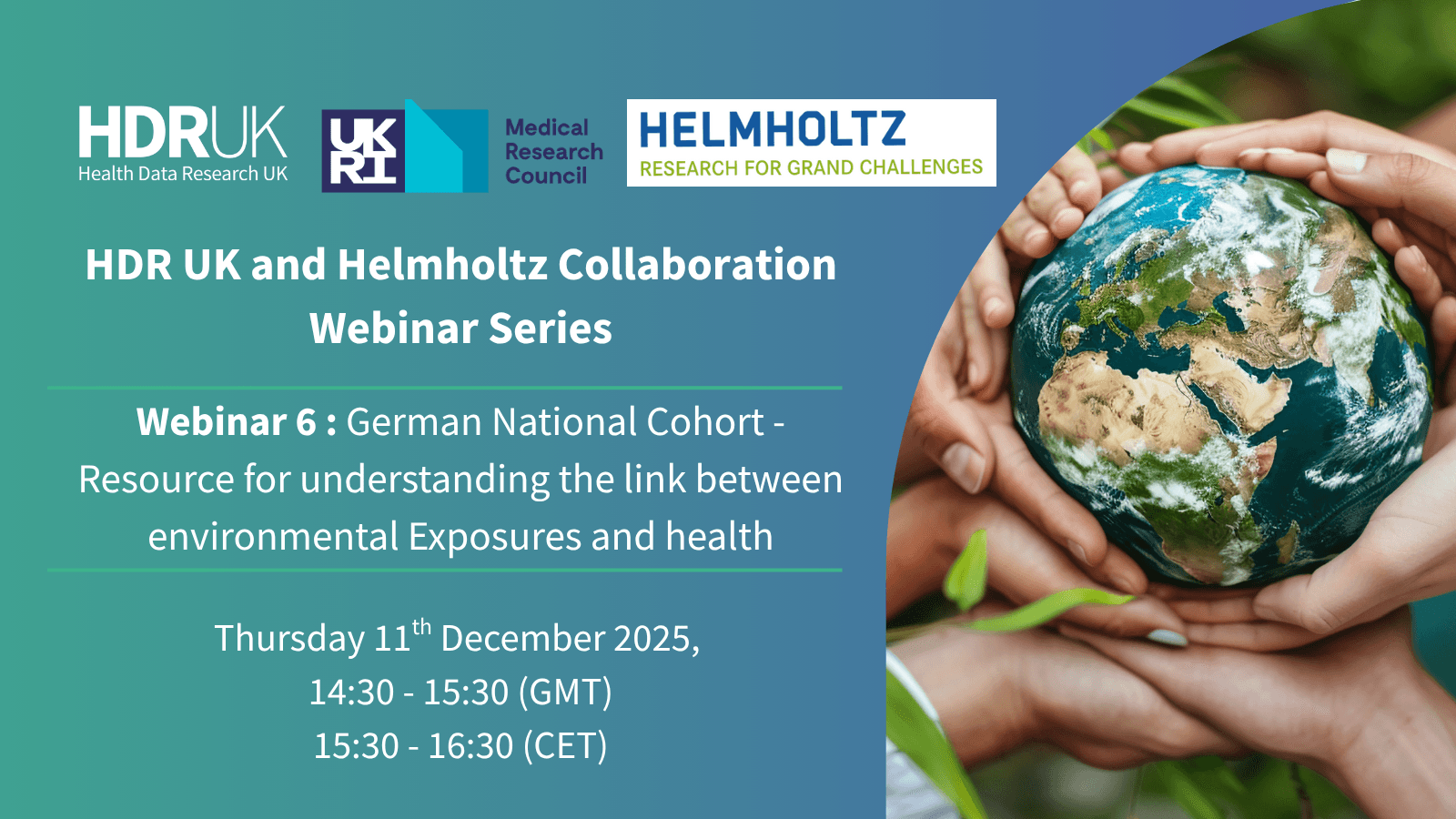 German National Cohorts – Understanding the Link Between Environmental Exposures and Health (56:28)