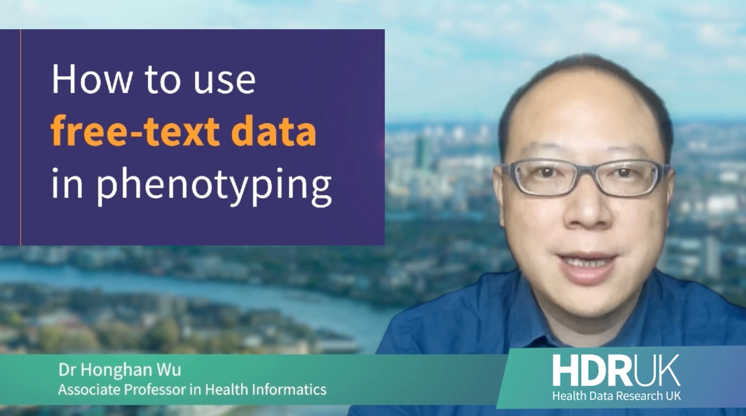 How to use free-text data in phenotyping (10:49)