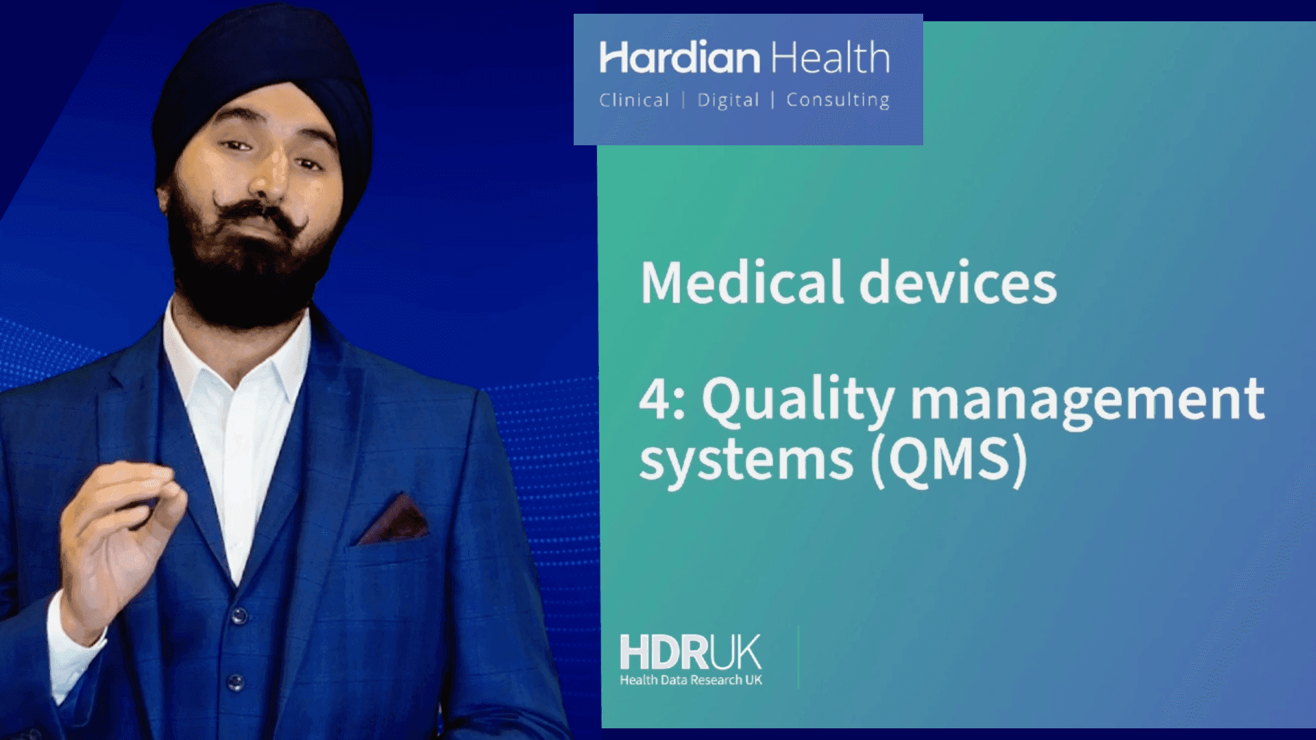Medical devices quality management systems (QMS) (4:54)